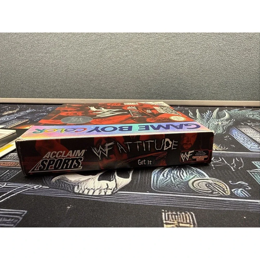 WWF Attitude (Game Boy Color | GBC) Authentic Box And Inserts Only NO GAME